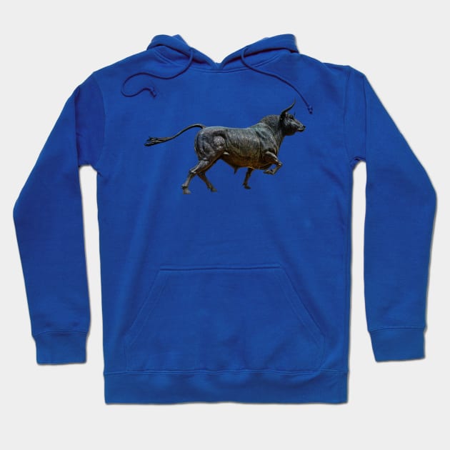 Bull on the run Hoodie by dalyndigaital2@gmail.com